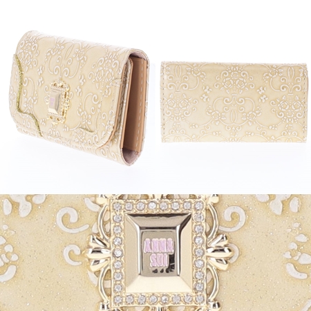 アナスイ ANNASUI キーケース ルーミー ゴールド ブランド 正規品 新品