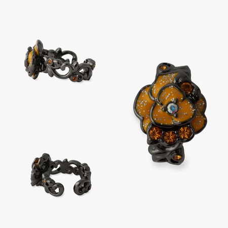 アナスイ ANNASUI ネックレス イヤーカフ 誕生石カラー 11月 シトリン 2点セット ブランド 正規品 新品 ギフト プレゼント 人気 おすすめ 誕生日 記念日 クリスマス 送料無料 ラッピング無料_4
