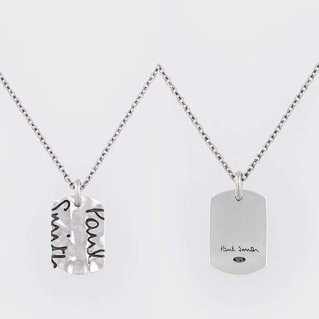 Paul Smith ポイントメタル シルバーネックレス アクセサリー Paul Smith｜ポイントメタル ネックレス | Rakuten Fashion(楽天