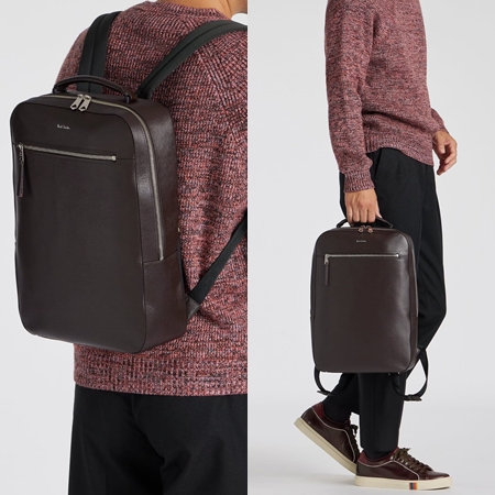 ポール スミス Paul Smith リュック ストローグレインレザー