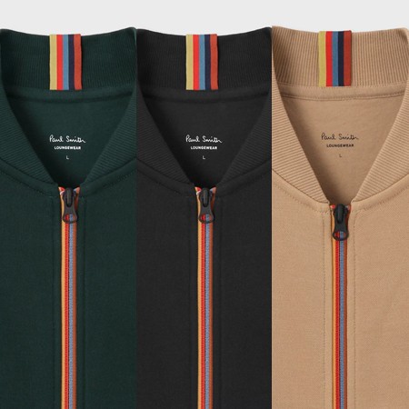 ポール・スミス Paul Smith ブルゾン アーティストストライプ ジップ