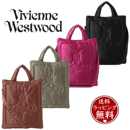 ヴィヴィアン・ウエストウッド Vivienne Westwood トートバッグ アイダーダウン 2wayトート ユニセックス