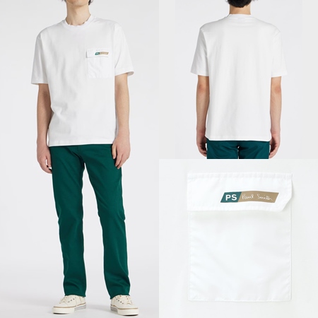 ポールスミス Paul Smith Tシャツ PSロゴ ポケット ブランド 正規品 新品 ギフト プレゼント 人気 おすすめ 誕生日 記念日 クリスマス 送料無料 ラッピング無料_4