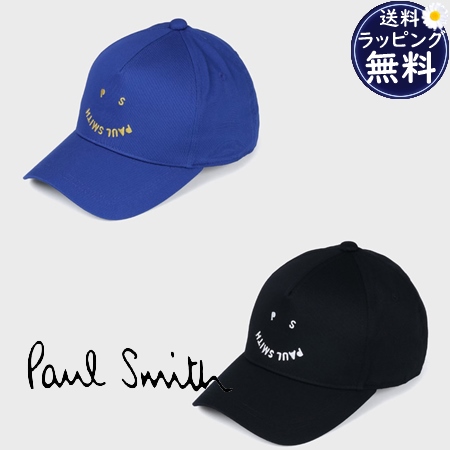 ポールスミス Paul Smith 帽子 Happy キャップ オーガニックコットン 綿100%  ブランド 正規品 新品 ギフト プレゼント 人気 おすすめ 誕生日 記念日 クリスマス 送料無料 ラッピング無料