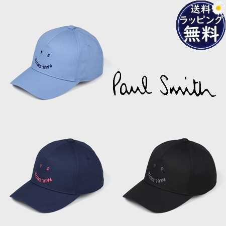【送料無料】【ラッピング無料】ポールスミス Paul Smith 帽子 Happy キャップ 綿100%  の通販は