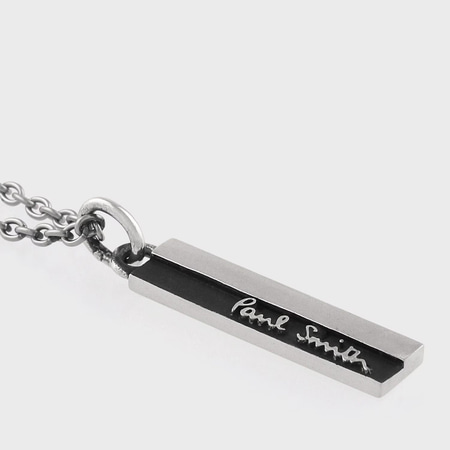 ポールスミス Paul Smith ネックレス Bicolor Logo シルバー 日本製 ブランド 正規品 新品 ギフト プレゼント 人気 おすすめ 誕生日 記念日 クリスマス 送料無料 ラッピング無料_1
