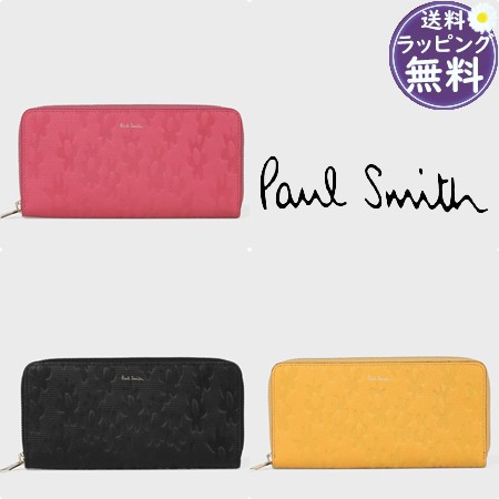 【送料無料】【ラッピング無料】ポールスミス Paul Smith 長財布 デイジーレザー