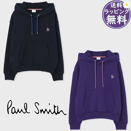 ポールスミス Paul Smith パーカー スウェット ウィメンズ ゼブラワッペン パーカ 綿100%  ブランド 正規品 新品 ギフト プレゼント 人気 おすすめ 誕生日 記念日 クリスマス 送料無料 ラッピング無料