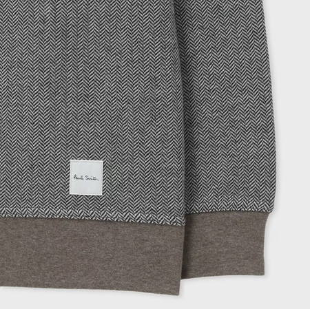 【Paul Smith】ヘリンボーンジャカード ロングスリーブTシャツ 送料無料】【ラッピング無料】ポールスミス Paul Smith 長袖