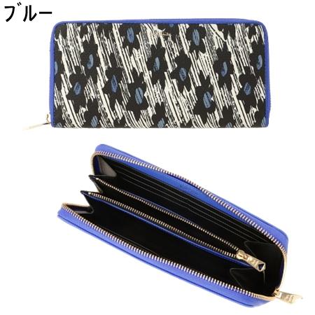 新着】ポール・スミス BPW675 デイジーレザー ブラック ラウンドジップ  