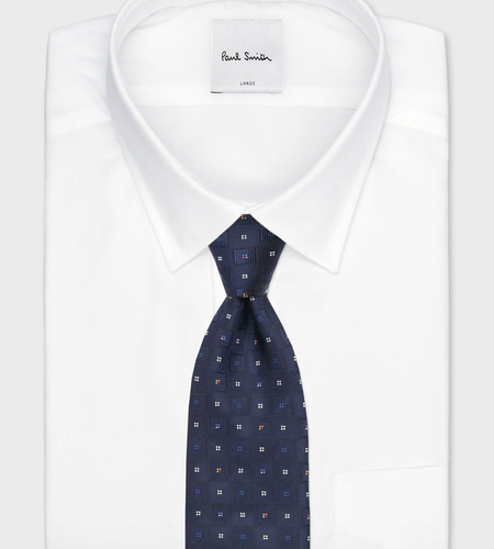 ポールスミス Paul Smith ネクタイ スクエアジャカード タイ 日本製 シルク100% ブランド 正規品 新品 ギフト プレゼント 人気 おすすめ 誕生日 記念日 クリスマス 送料無料 ラッピング無料