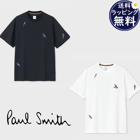 ポールスミス Paul Smith Tシャツ Drawing Birds オーガニックコットン 綿100%  ブランド 正規品 新品 ギフト プレゼント 人気 おすすめ 誕生日 記念日 クリスマス 送料無料 ラッピング無料