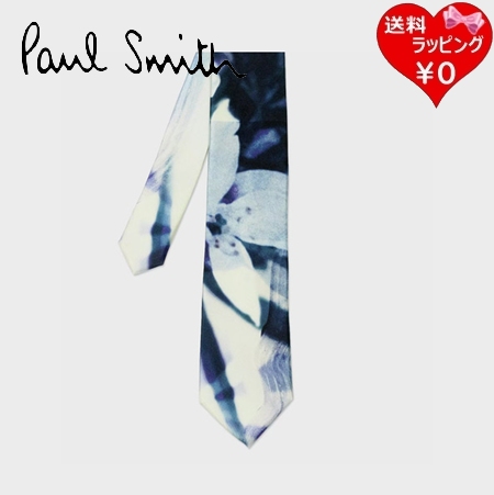 ポールスミス Paul Smith ネクタイ Painted Photograph タイ日本製 シルク100%  ブランド 正規品 新品 ギフト プレゼント 人気 おすすめ 誕生日 記念日 クリスマス 送料無料 ラッピング無料