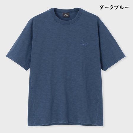 ポールスミス Paul Smith Tシャツ Happy ブランケットエンブロイダリー 綿100% ブランド 正規品 新品 ギフト プレゼント 人気 おすすめ 誕生日 記念日 クリスマス 送料無料 ラッピング無料_1