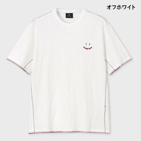 ポールスミス Paul Smith Tシャツ Happy ブランケットエンブロイダリー 綿100% ブランド 正規品 新品 ギフト プレゼント 人気 おすすめ 誕生日 記念日 クリスマス 送料無料 ラッピング無料_6