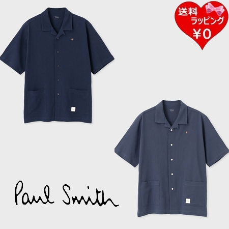 ポールスミス Paul Smith シャツ アーティストストライプスポット オープンカラーシャツ 綿100%  ブランド 正規品 新品 ギフト プレゼント 人気 おすすめ 誕生日 記念日 クリスマス 送料無料 ラッピング無料