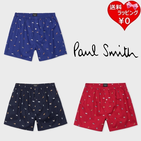 ポールスミス Paul Smith トランクス Cats 綿100%  ブランド 正規品 新品 ギフト プレゼント 人気 おすすめ 誕生日 記念日 クリスマス 送料無料 ラッピング無料