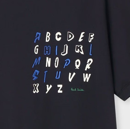 ポールスミス Paul Smith Tシャツ Alphabet 綿100% ブランド 正規品 新品 ギフト プレゼント 人気 おすすめ 誕生日 記念日 クリスマス 送料無料 ラッピング無料_3