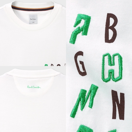 ポールスミス Paul Smith Tシャツ Alphabet 綿100% ブランド 正規品 新品 ギフト プレゼント 人気 おすすめ 誕生日 記念日 クリスマス 送料無料 ラッピング無料_6