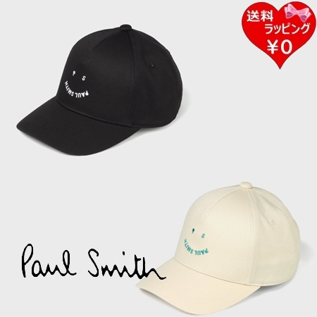 ポールスミス Paul Smith キャップ ウィメンズ Happy ベースボールキャップ 綿100%  ブランド 正規品 新品 ギフト プレゼント 人気 おすすめ 誕生日 記念日 クリスマス 送料無料 ラッピング無料