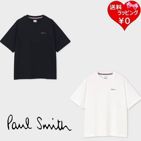 ポールスミス Paul Smith Tシャツ ウィメンズ バイカラーロゴ 綿100%  ブランド 正規品 新品 ギフト プレゼント 人気 おすすめ 誕生日 記念日 クリスマス 送料無料 ラッピング無料