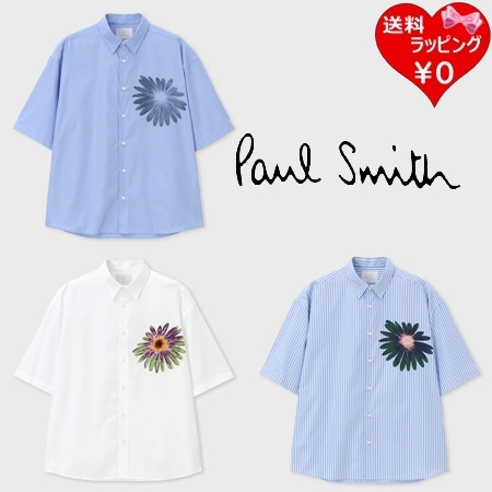 ポールスミス Paul Smith シャツ Margaret 半袖シャツ 綿100%  ブランド 正規品 新品 ギフト プレゼント 人気 おすすめ 誕生日 記念日 クリスマス 送料無料 ラッピング無料