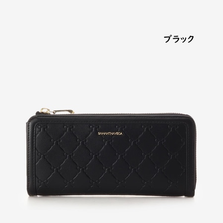 サマンサベガ Samantha Vega 財布 長財布 L字ファスナー スタンピングリボン財布 長財布 ブランド 正規品 新品 ギフト プレゼント 人気 おすすめ 誕生日 記念日 クリスマス 送料無料 ラッピング無料_1