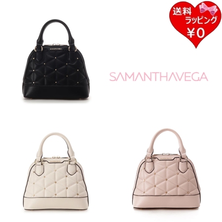 サマンサベガ Samantha Vega ハンドバッグ ショルダーバッグ キルティングスタッズハンドバッグ 小 2way  ブランド 正規品 新品 ギフト プレゼント 人気 おすすめ 誕生日 記念日 クリスマス 送料無料 ラッピング無料