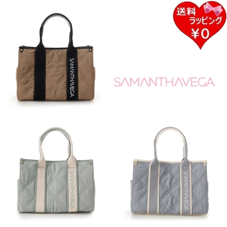 サマンサベガ Samantha Vega ハンドバッグ ショルダーバッグ ロゴテープキルティングハンドバッグ 小 2way  ブランド 正規品 新品 ギフト プレゼント 人気 おすすめ 誕生日 記念日 クリスマス 送料無料 ラッピング無料