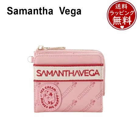 サマンサベガ Samantha Vega ミッキーマウス＆フレンズ財布 折財布 ミニーマウス  ブランド 正規品 新品 ギフト プレゼント 人気 おすすめ 誕生日 記念日 クリスマス 送料無料 ラッピング無料