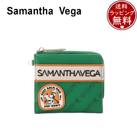 サマンサベガ Samantha Vega ミッキーマウス＆フレンズ財布 折財布 グーフィー  ブランド 正規品 新品 ギフト プレゼント 人気 おすすめ 誕生日 記念日 クリスマス 送料無料 ラッピング無料
