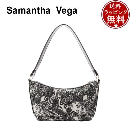 サマンサベガ Samantha Vega ロゴテープジャガード調 ワンショルダーバッグ  ブランド 正規品 新品 ギフト プレゼント 人気 おすすめ 誕生日 記念日 クリスマス 送料無料 ラッピング無料
