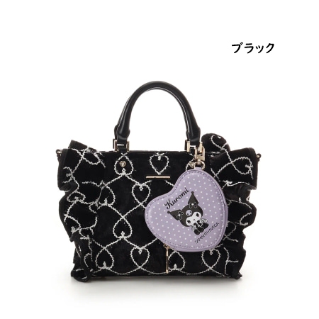 サマンサベガ Samantha Vega ハンドバッグ ショルダーバッグ フリルハンドバッグ クロミ マイメロディ 2way ブランド 正規品 新品 ギフト プレゼント 人気 おすすめ 誕生日 記念日 クリスマス 送料無料 ラッピング無料_1