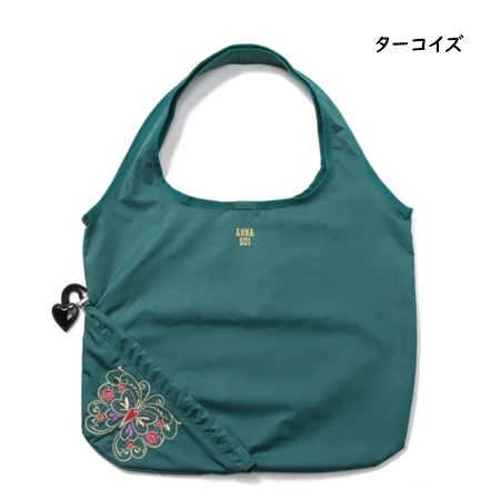 アナスイ ANNASUI エコバッグ サブバッグ ユースフル 耐久 撥水 日本製 ブランド 正規品 新品 ギフト プレゼント 人気 おすすめ 誕生日 記念日 クリスマス 送料無料 ラッピング無料_8