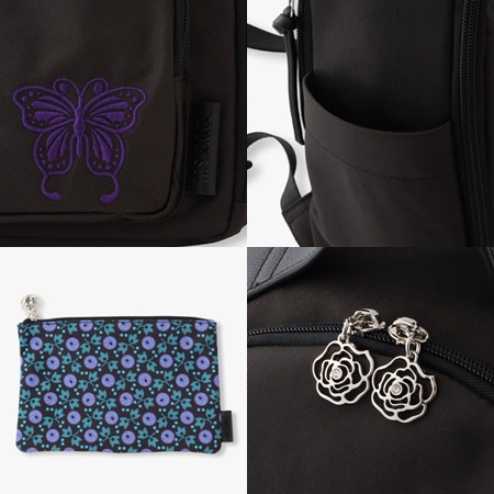アナスイ ANNASUI リュック ヴォヤージュ バックパック クロ レディース ブランド 正規品 新品 ギフト プレゼント 人気 おすすめ 誕生日 記念日 クリスマス 送料無料 ラッピング無料_6