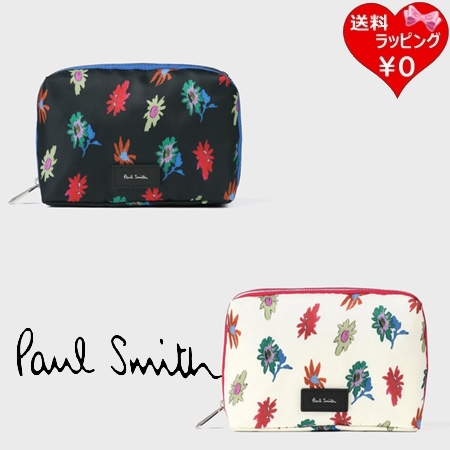 ポールスミス Paul Smith ポーチ フラワープリント ブランド 正規品 新品 ギフト プレゼント 人気 おすすめ 誕生日 記念日 クリスマス 送料無料 ラッピング無料