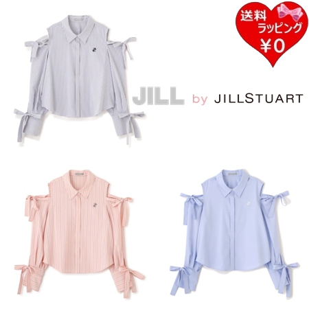 ジル バイ ジルスチュアート JILL by JILLSTUART シャツ ショルダーリボンシャツ レディース ブランド 正規品 新品 ギフト プレゼント 人気 おすすめ 誕生日 記念日 クリスマス 送料無料 ラッピング無料