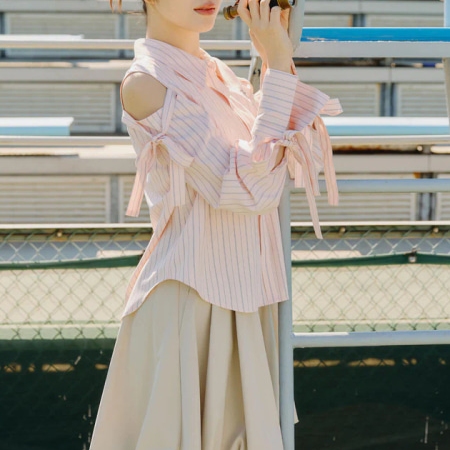 ジル バイ ジルスチュアート JILL by JILLSTUART シャツ ショルダーリボンシャツ レディース ブランド 正規品 新品 ギフト プレゼント 人気 おすすめ 誕生日 記念日 クリスマス 送料無料 ラッピング無料_7