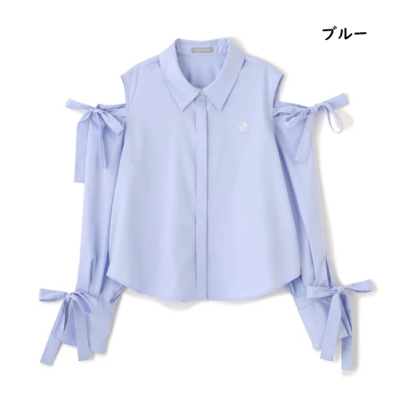 ジル バイ ジルスチュアート JILL by JILLSTUART シャツ ショルダーリボンシャツ レディース ブランド 正規品 新品 ギフト プレゼント 人気 おすすめ 誕生日 記念日 クリスマス 送料無料 ラッピング無料_8