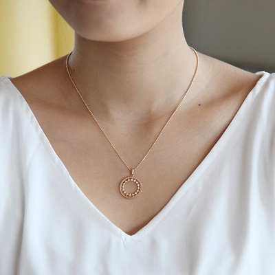 ヨンドシー ネックレス K10イエローゴールド 4℃ ブランド 正規品 新品