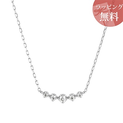 ヨンドシー ネックレス K18ホワイトゴールド 4℃