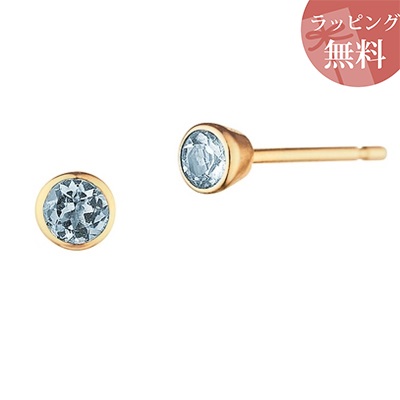 ヨンドシー ピアス K10イエローゴールド 3月誕生石 4℃ ブランド 正規品 新品 ギフト プレゼント 人気 おすすめ 誕生日 記念日 クリスマス 送料無料 ラッピング無料