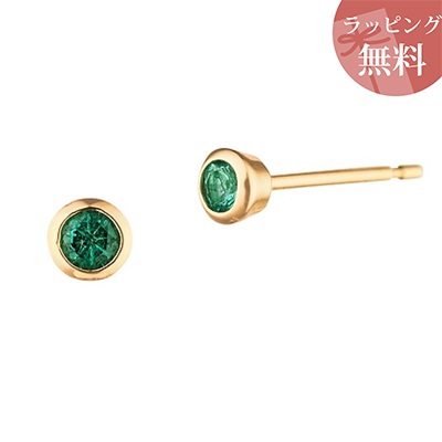 ヨンドシー ピアス K10イエローゴールド 5月誕生石 4℃ ヨンドシー ピアス K10イエローゴールド 5月誕生石 4℃