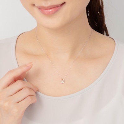 ヨンドシー ネックレス K10ホワイトゴールド 4℃ ブランド 正規品 新品 ギフト プレゼント 人気 おすすめ 誕生日 記念日 クリスマス 送料無料 ラッピング無料_1
