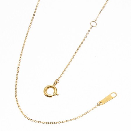 ヨンドシー ネックレス レディース 馬蹄モチーフ イエローゴールド 4℃