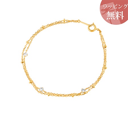 ヨンドシー ブレスレット シルバー イエローゴールド 4℃の通販は