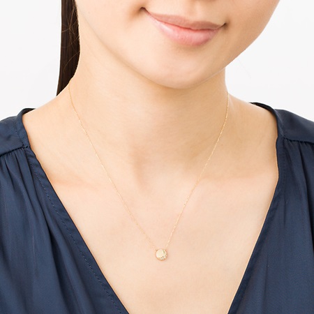 ヨンドシー ネックレス ダイヤモンド サークルモチーフ K10イエローゴールド 4℃ ブランド 正規品 新品 ギフト プレゼント 人気 おすすめ 誕生日 記念日 クリスマス 送料無料 ラッピング無料_2
