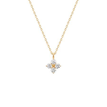 ヨンドシー ネックレス K10 イエローゴールド 4℃