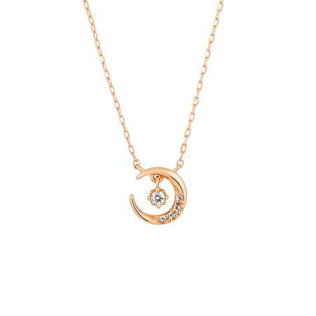 ヨンドシー ネックレス　K10　ピンクゴールド 4℃の通販は