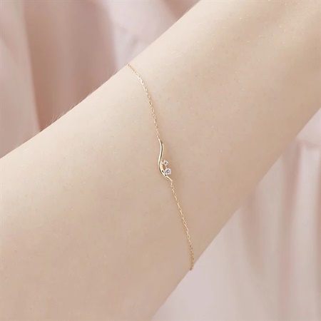 Canal 4℃（カナルヨンドシー）K10 ブレスレットゴールド K10イエローゴールド ブレスレット | 151936133001 | 【公式